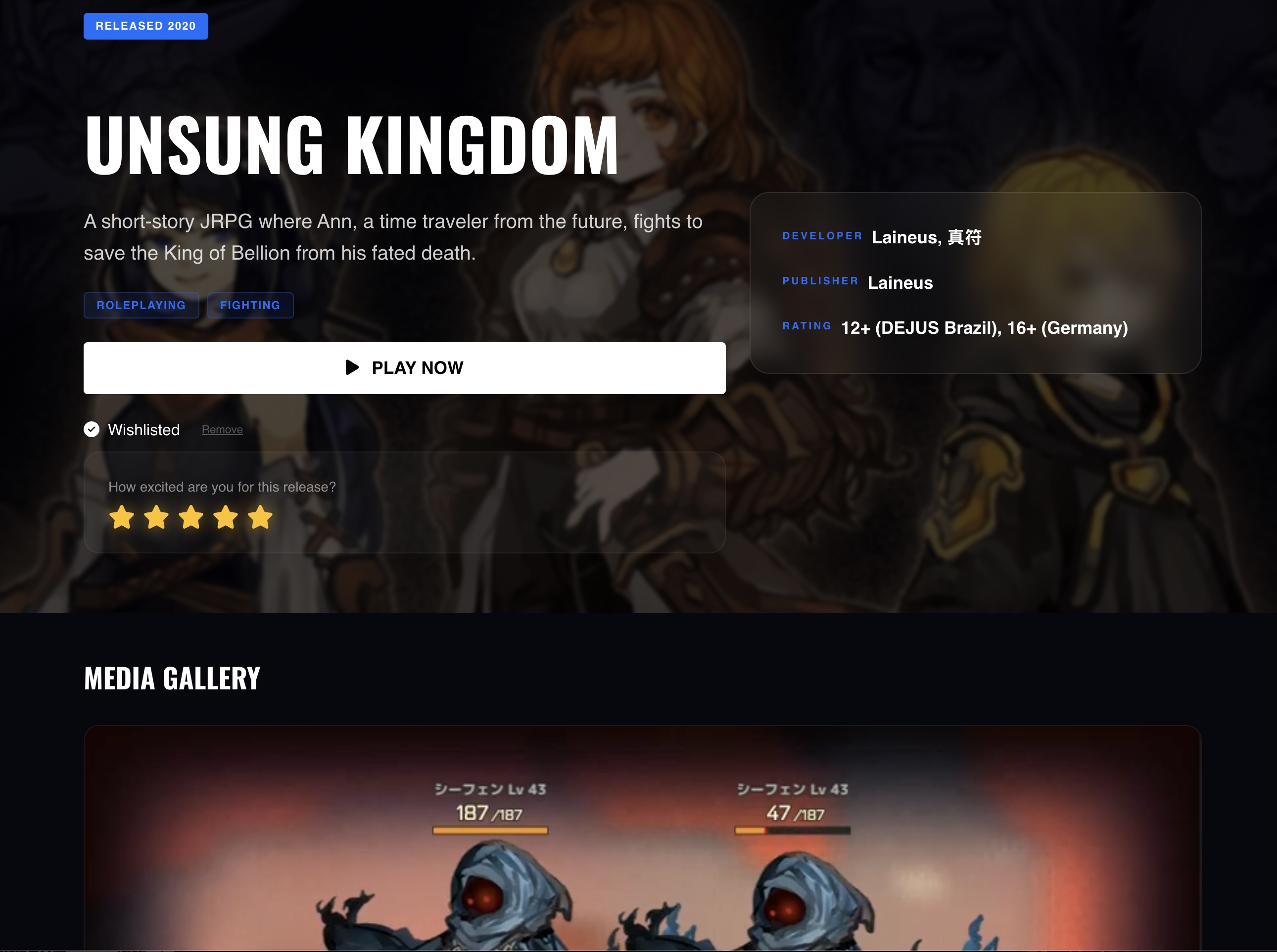 Glitch browser gameplay interface